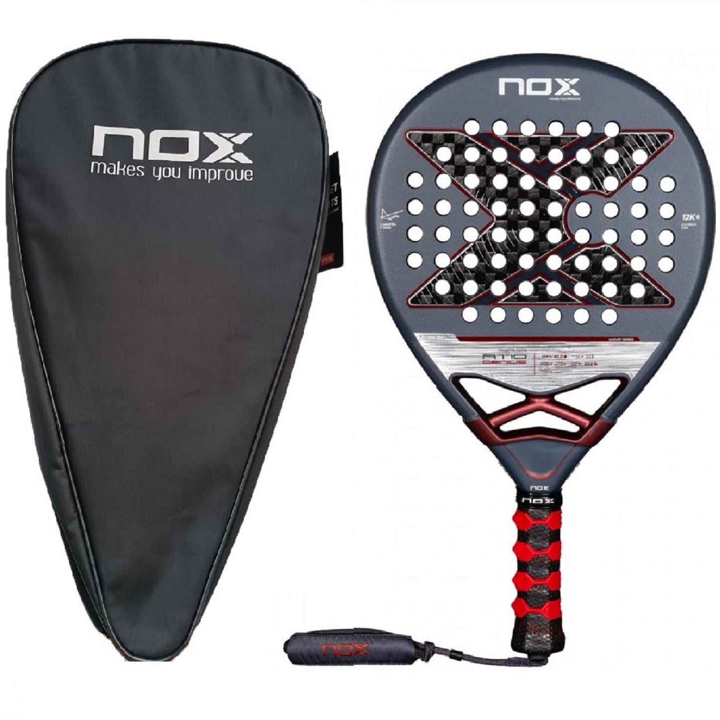 מחבט לפאדל NOX AT10 Genius 12K 2025 - casapadel
