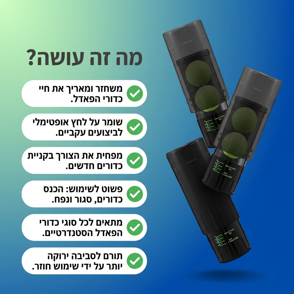 Padel Ball Pressurizer - 3